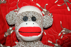 Finished Sock Monkey